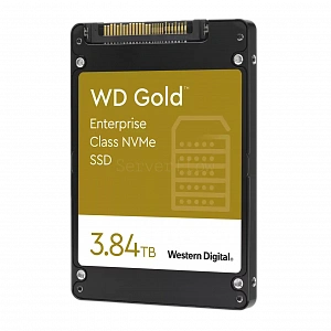 SSD-накопитель WD Gold Enterprice 3.84TB 2.5" U.2 [WDS384T1D0D-01AJB0]