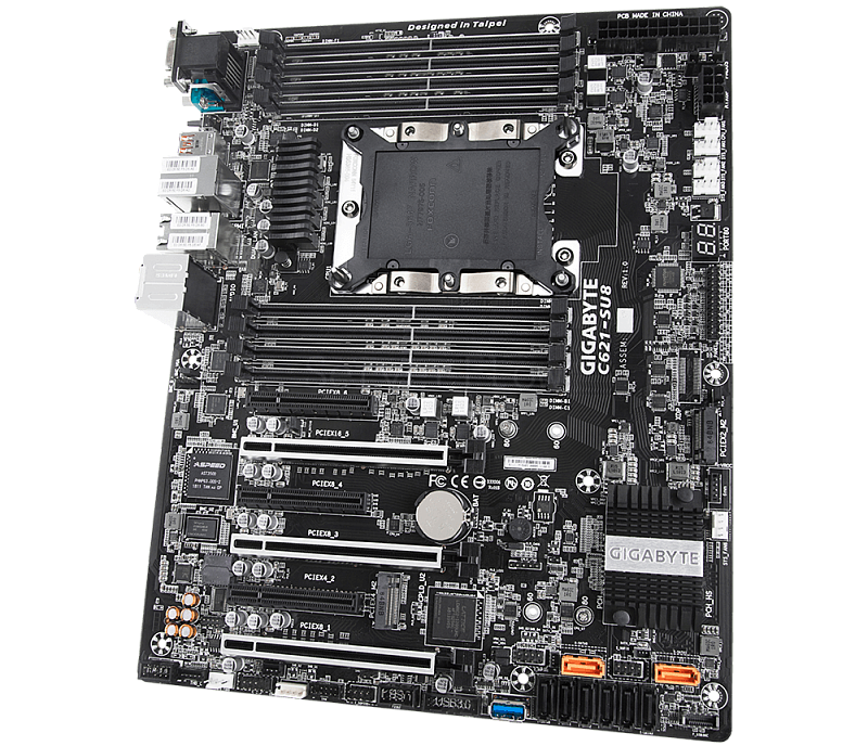 Материнская плата GIGABYTE C621-SU8 (ATX, LGA3647, 8 DIMM) 2