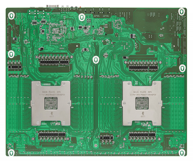 Материнская плата ASRock Rack GENOA2D24G-2L+ (Proprietary, 2x SP5, 24 DIMM) 2