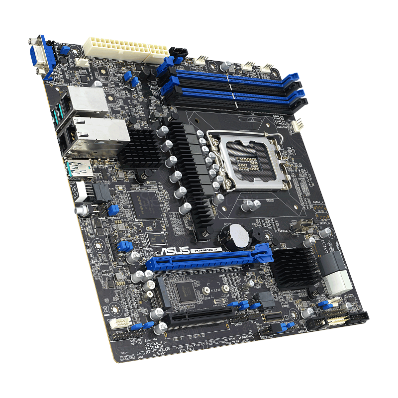 Материнская плата ASUS P13R-M/10G-2T (Mirco-ATX, LGA1700, 4 DIMM) 1