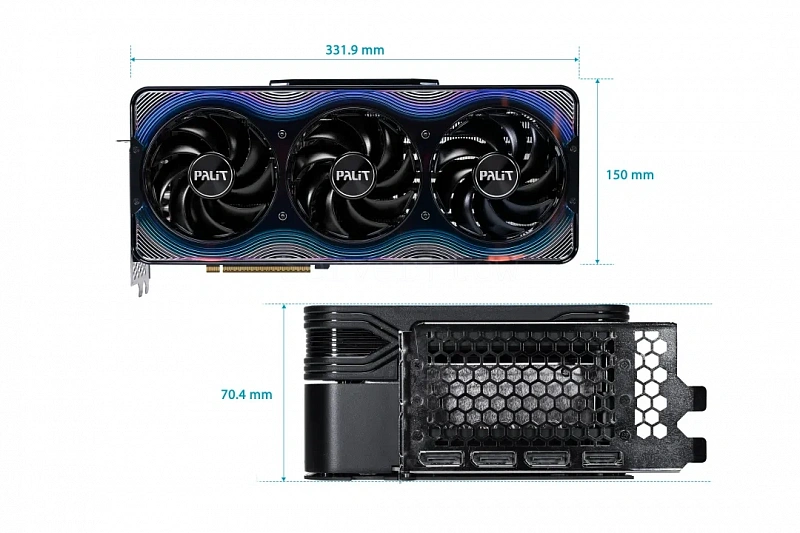 Видеокарта PALIT NVIDIA RTX 5090 32GB GDDR7 [NE75090S19R5-GB2020G] 8