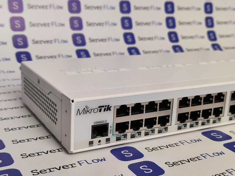 Коммутатор MikroTik CRS326-24G-2S+IN (24x RJ45 1 Гбит/с, 2x SFP+ 10 Гбит/с) 4