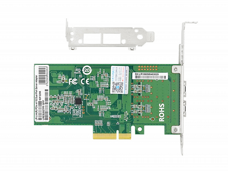 Сетевая карта LR-LINK LRES2027PF-2SFP (4x SFP+ 1GBE) 2