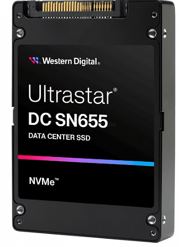 SSD-накопитель WD Ultrastar DC SN655 61.44TB ISE 2.5" U.3 [0TS2510] 2