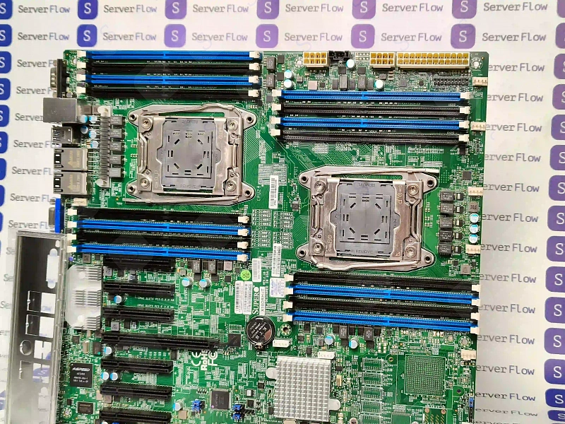 Материнская плата Supermicro X10DRH-i (E-ATX, 2х LGA2011-3, 16 DIMM) 2