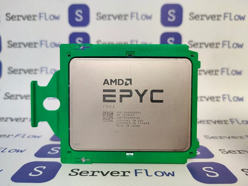 Процессор AMD EPYC 7502 (32c/64t, 2.5GHz-3.35GHz, 180W) 1