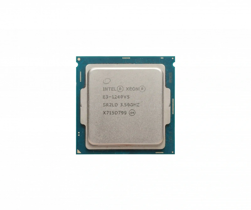 Процессор Intel Xeon E3 1240v5 (4c/8t 3.5GHz-3.9GHz, 80W)