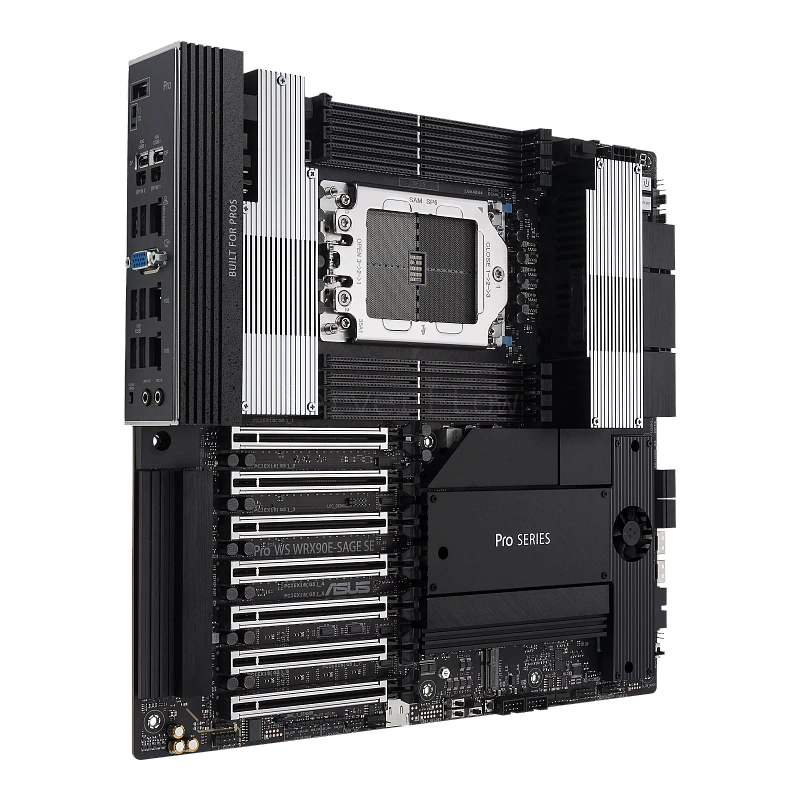 Материнская плата ASUS Pro WS WRX90E-SAGE SE (EEB, sTR5, 8 DIMM) 1