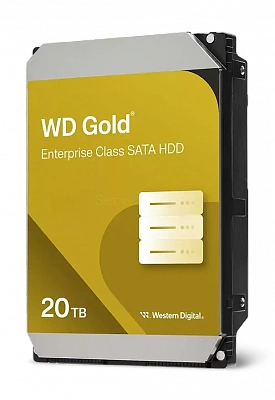 Жесткий диск WD Gold Enterprise 20TB 3.5" SATA 6GB/s [WD203KRYZ]