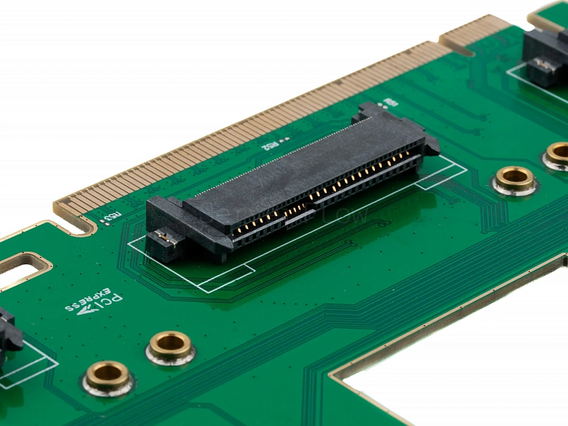 Переходник PCIe 4.0 x16, 4x U.2 (Full profile, SFF8639) 2