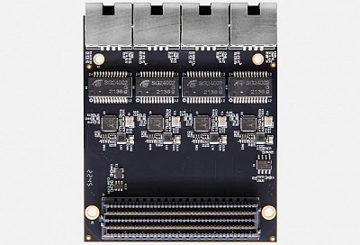 Карта FMC ALINX FL2121 (4x RJ45)