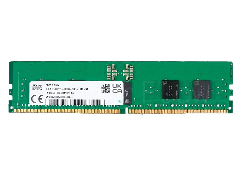 Оперативная память 16GB DDR5 ECC REG SK Hynix 4800Mhz 1Rx8 [HMCG78MEBRA107N]