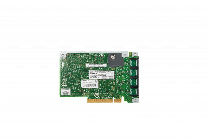 Сетевая карта HP FlexibleLOM 366FLR [665240-B21] (4xRJ45 1GBE) 1