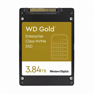 SSD-накопитель WD Gold Enterprice 3.84TB 2.5" U.2 [WDS384T1D0D-01AJB0]