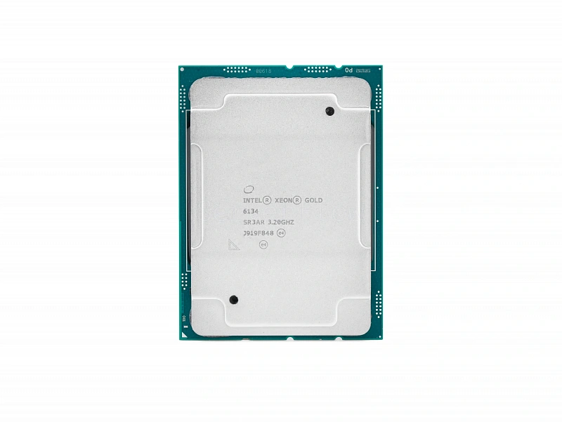 Процессор Intel Xeon Gold 6134 (8c/16t, 3.2GHz-3.7GHz, 130W)