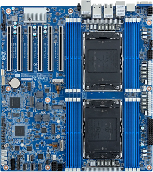 Материнская плата Gigabyte MS74-HB0 Rev 1.x (E-ATX, 2x LGA4710, 16 DIMM)