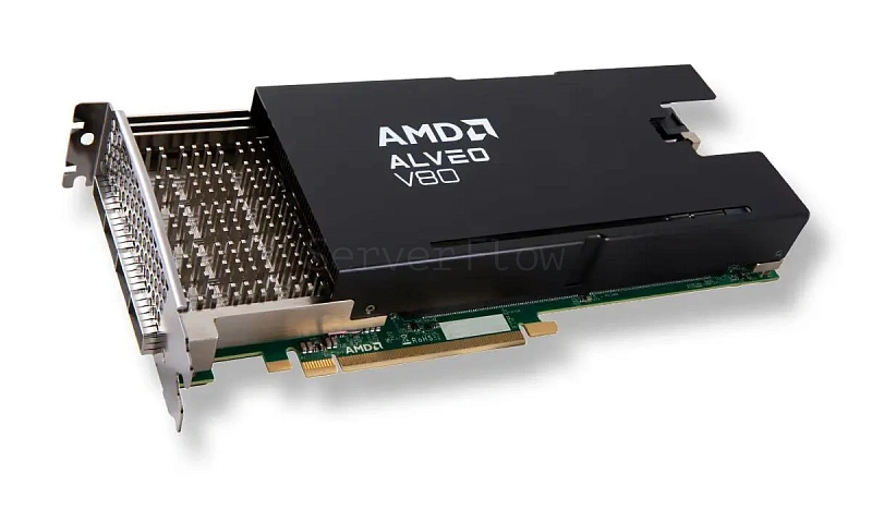 Карта ускоритель вычислений AMD Alveo V80 [А-V80-P64G-PQ-G] 1