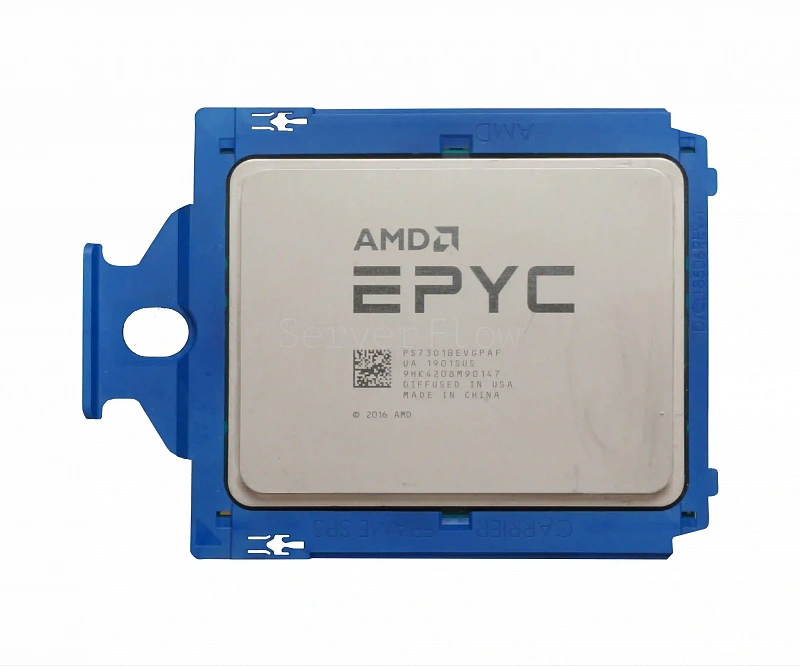 Процессор AMD EPYC 7301 (16c/32t, 2.2GHz-2.7GHz,170W)