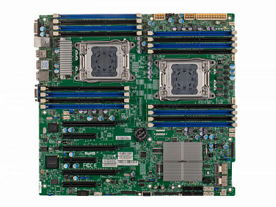 Материнская плата Supermicro X9DR3-F (E-ATX, 2х LGA2011, 16 DIMM)