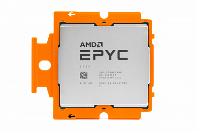 Процессор AMD EPYC 9254 (24c/48t, 2.9GHz-3.9GHz, 200W)