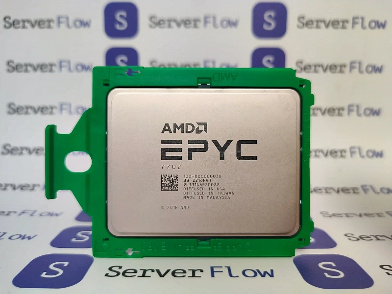 Процессор AMD EPYC 7702 (64c/128t, 2.0GHz-3.35GHz, 200W) 1