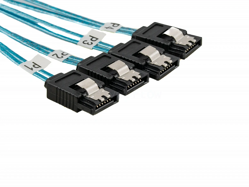 Кабель SFF8087 - 4x SATA 1м 2