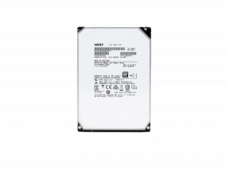 Жесткий диск HGST 6TB 3.5" SAS 12Gb/s [HUS728060AL5200]