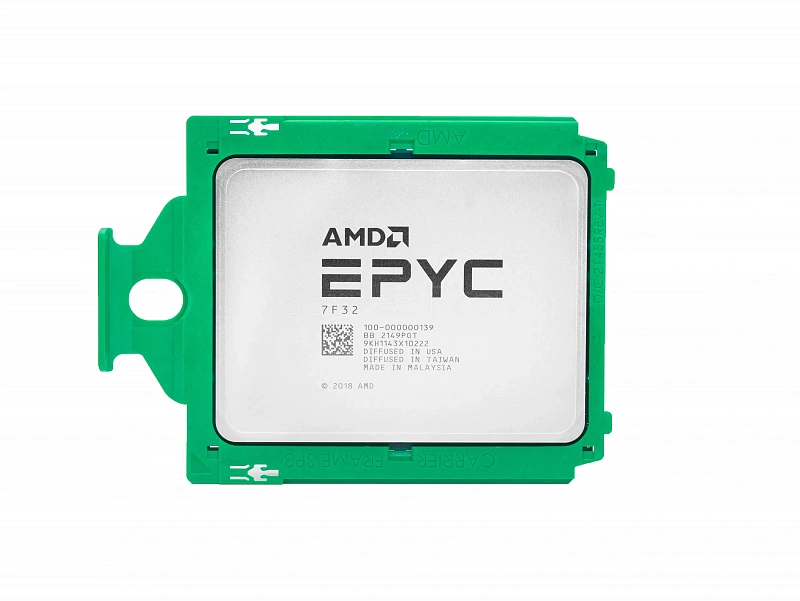 Процессор AMD EPYC 7F32 (8c/16t, 3.7GHz-3.9GHz, 180W)