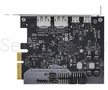 Плата расширения ASROCK Thunderbolt 4 AIC (2x Thunderbolt 4 Type-C, 1x DP) [90-MCA0N0-00UAYZ]