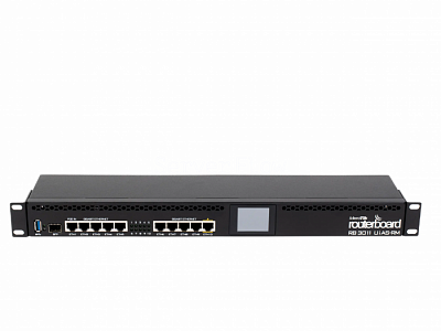 Коммутатор MikroTik RB3011UIAS-RM (10х RJ45 1 Гбит/с, 1х SFP 1 Гбит/с)