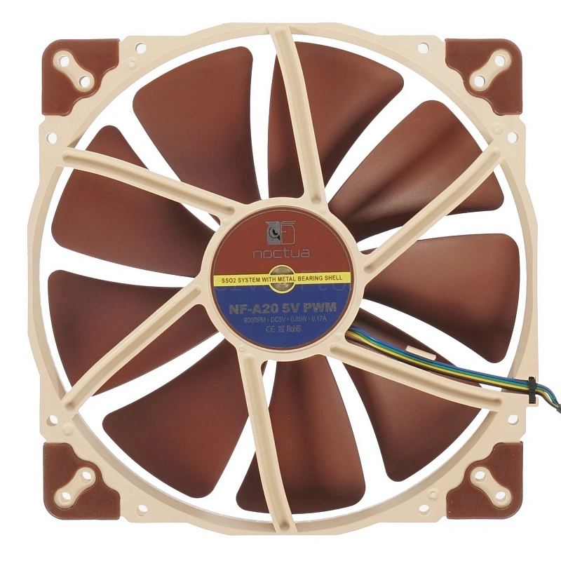 Корпусный вентилятор Noctua NF-A20 5V PWM 200mm 1