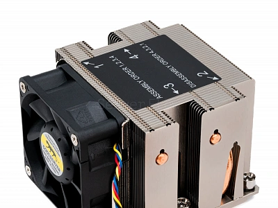 Кулер COOLSERVER SNK-P0068AP4 (2U, Active, LGA3647 Square ILM, 240W)