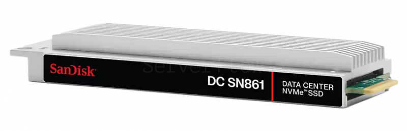 SSD-накопитель SanDisk DC SN861 7.68TB TCG Opal E1.S 15mm [SDS6A7676PKP8X7] 1