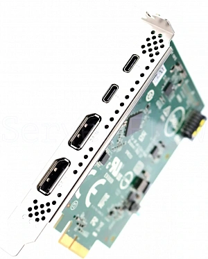 Плата расширения Dell Thunderbolt 4 Networking Card (2x Thunderbolt 4 Type-C, 2x DP) [7R4VG]