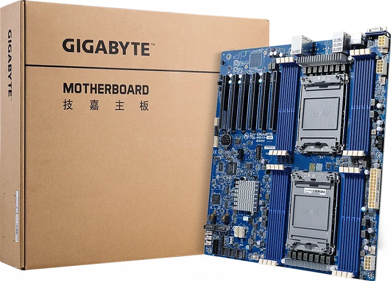 Материнская плата Gigabyte MD72-HB3 Rev 1.x (E-ATX, 2x LGA4189, 16 DIMM) 3