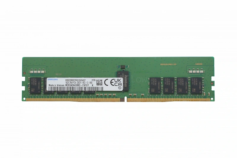 Оперативная память 16GB DDR4 ECC REG Samsung 2933Mhz 2Rx8 [M393A2K43CB2-CVF]