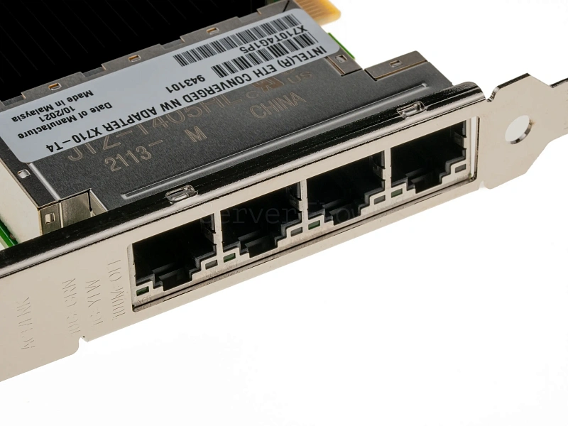 Сетевая карта Intel X710-T4 [X710T4BLK] (4x RJ45 10GBE) 2