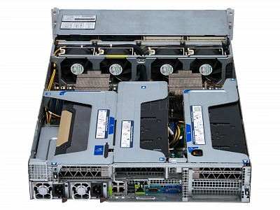 Supermicro AS-2023US-TR4 (3× Tesla V100 32GB, 2× EPYC 7502, RAM 512GB)