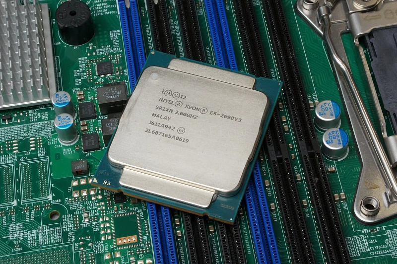 Процессор Intel Xeon E5 2690v3 (12c/24t, 2.6GHz-3.5GHz, 135W) 3