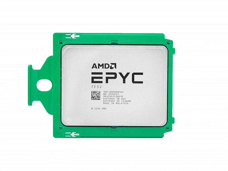 Процессор AMD EPYC 7F52 (16c/32t, 3.5GHz-3.9GHz, 240W)