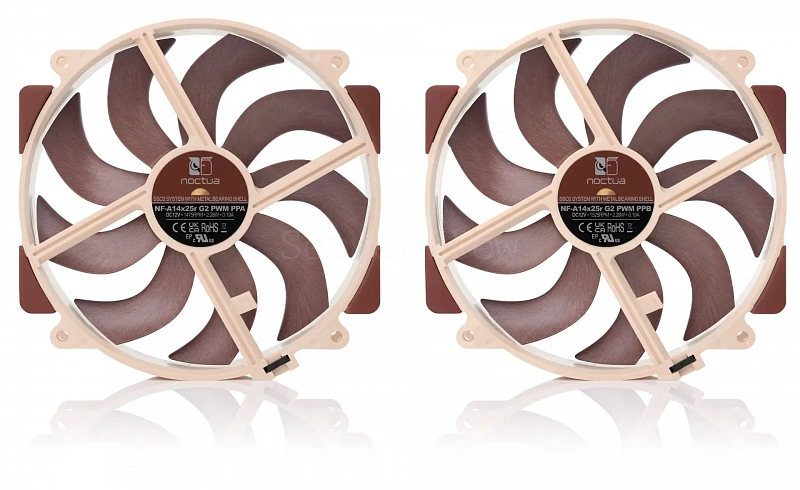 Вентилятор Noctua NF-A14x25r G2 PWM Sx2-PP 140mm 2