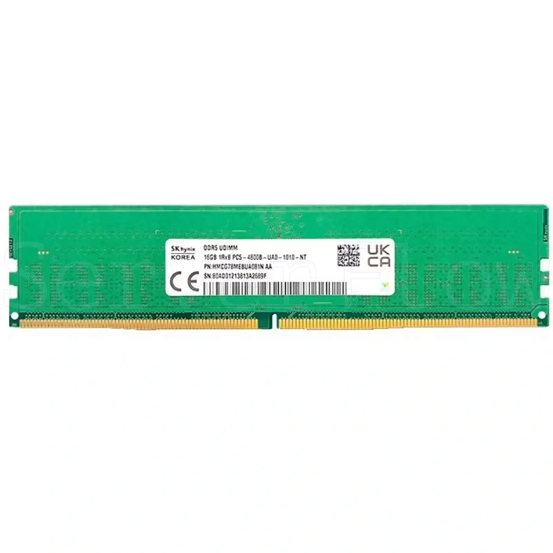 Оперативная память 16GB DDR5 UDIMM SK Hynix 4800Mhz 1Rx8 [HMCG78MEBUA081N]