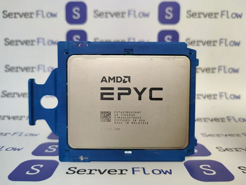 Процессор AMD EPYC 7601 (32c/64t, 2.2GHz-3.2GHz,180W) 1