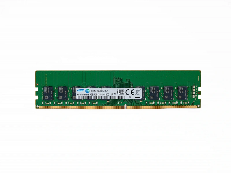 Оперативная память 16GB DDR4 ECC UDIMM Samsung 2400Mhz 2Rx8 [M391A2K43BB1-CRC]