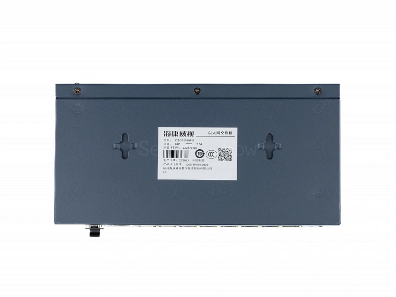 Коммутатор Hikvision DS-3E0510P-E (9x RJ45 1 Гбит/с PoE, 1x SFP 1 Гбит/с) 2