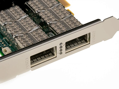 Сетевая карта Mellanox MCX354A-FCBT (2x QSFP+ 40GBE)
