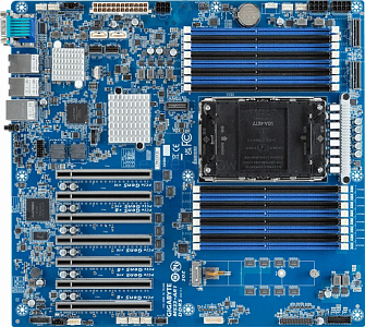 Материнская плата Gigabyte MS33-AR1 Rev 1.x/3.x (E-ATX, LGA4677, 16 DIMM)
