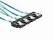 Кабель SFF8643 - 4x SATA 0.5м 2