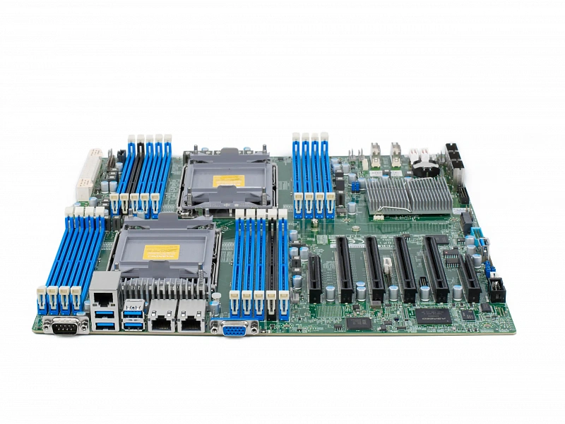 Материнская плата Supermicro X12DPi-N6 (E-ATX, 2x LGA4189-4, 18 DIMM) [MBD-X12DPi-N6] 2