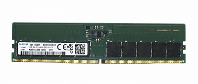 Оперативная память 16GB DDR5 ECC UDIMM Samsung 4800Mhz 1Rx8 [M324R2GA3BB0-CQK]